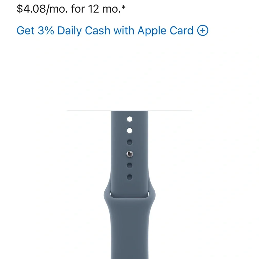 Apple Blue Watch Sport Band